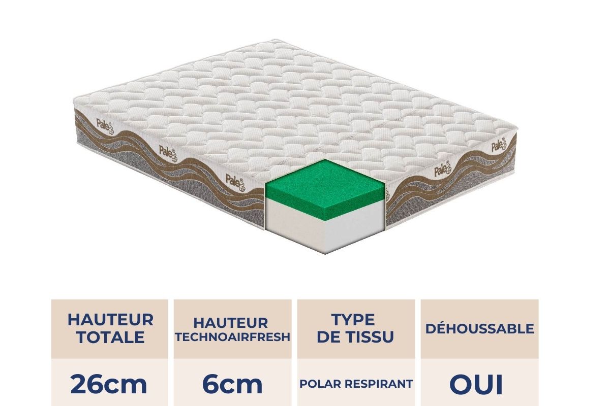 PALE CLASSIC MATELAS TECHNOAIRFRESH MED