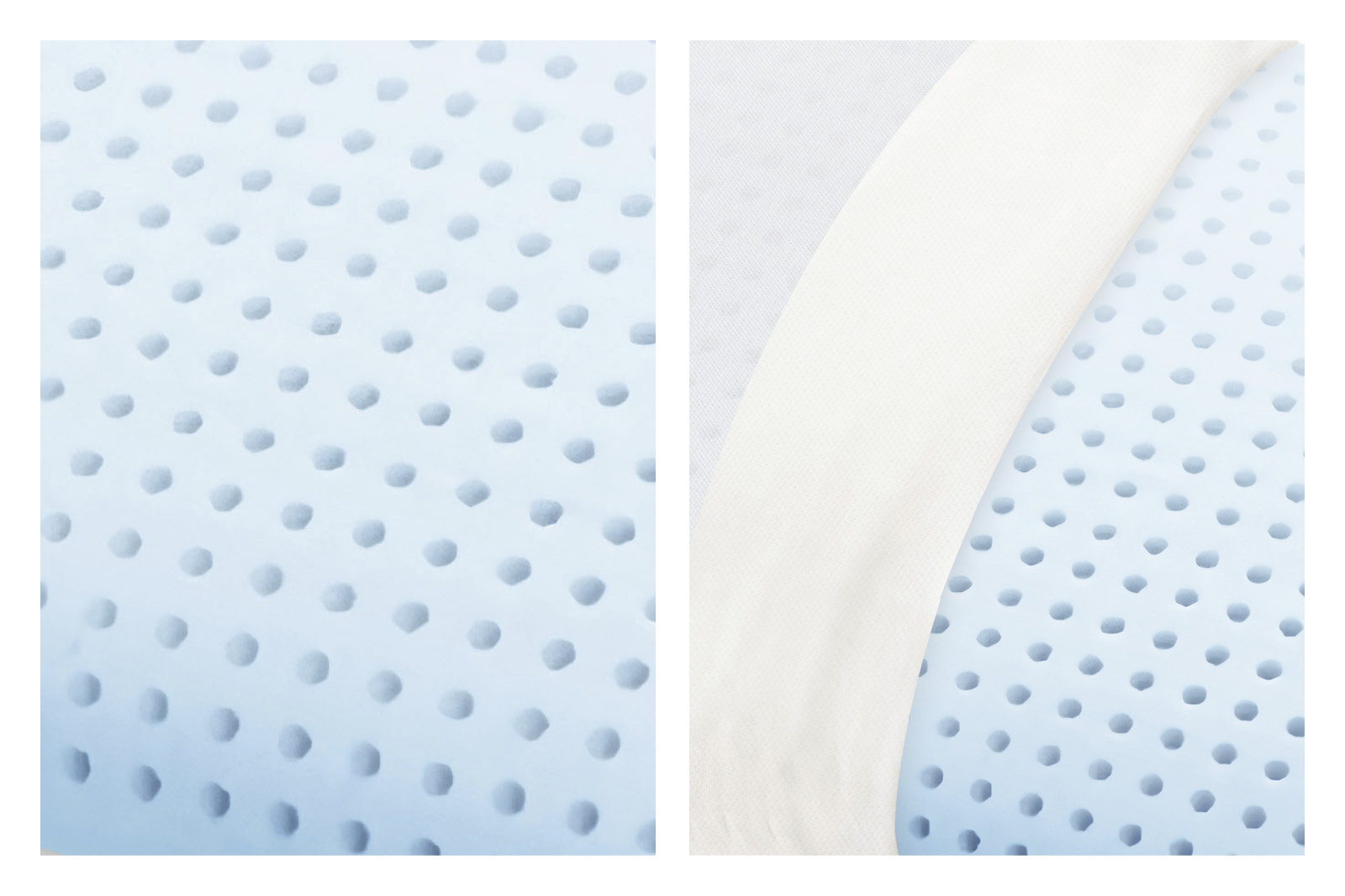 matelas et lattes-coussin-acquagel-détails