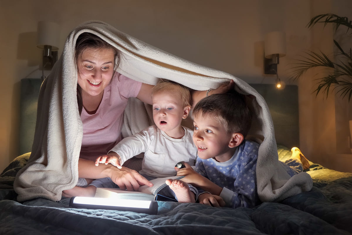 des histoires au coucher