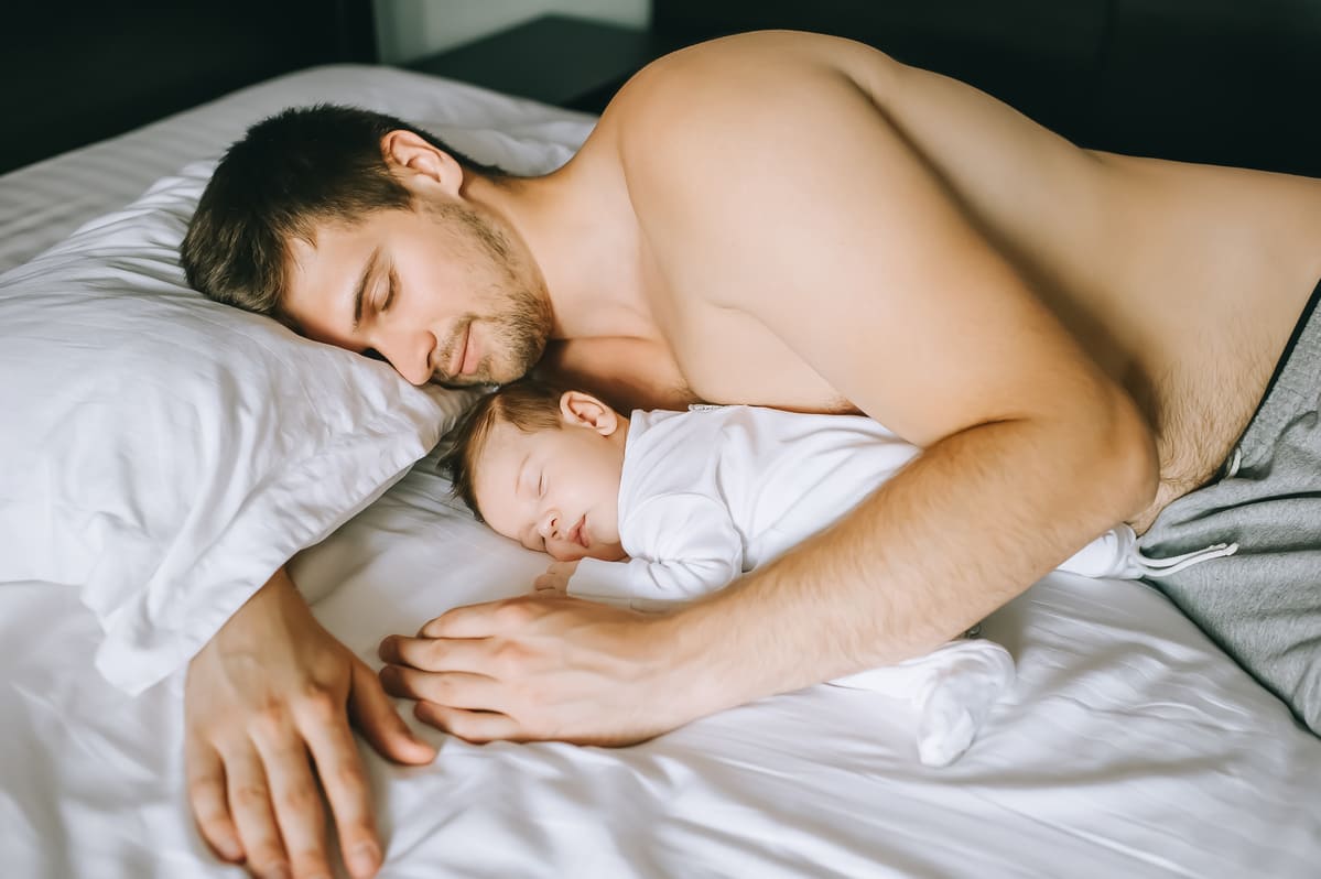 partager un lit avec un enfant